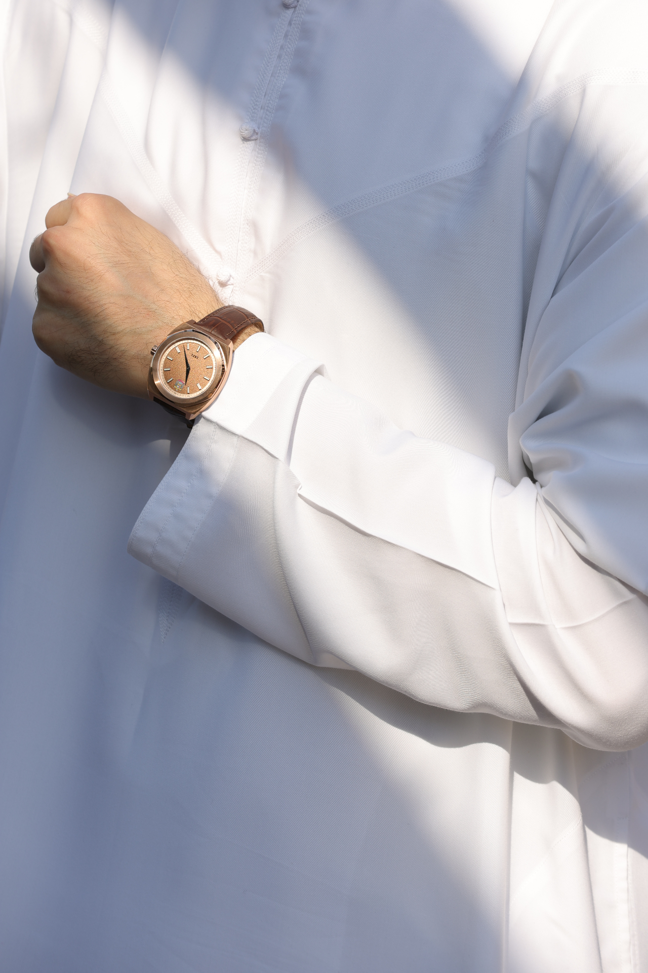 Union 1971 on the wrist in kandura