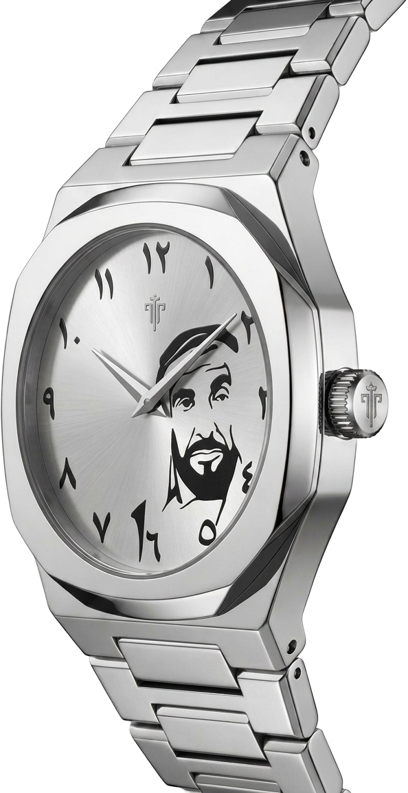 Zayed Edition — angled dial profile