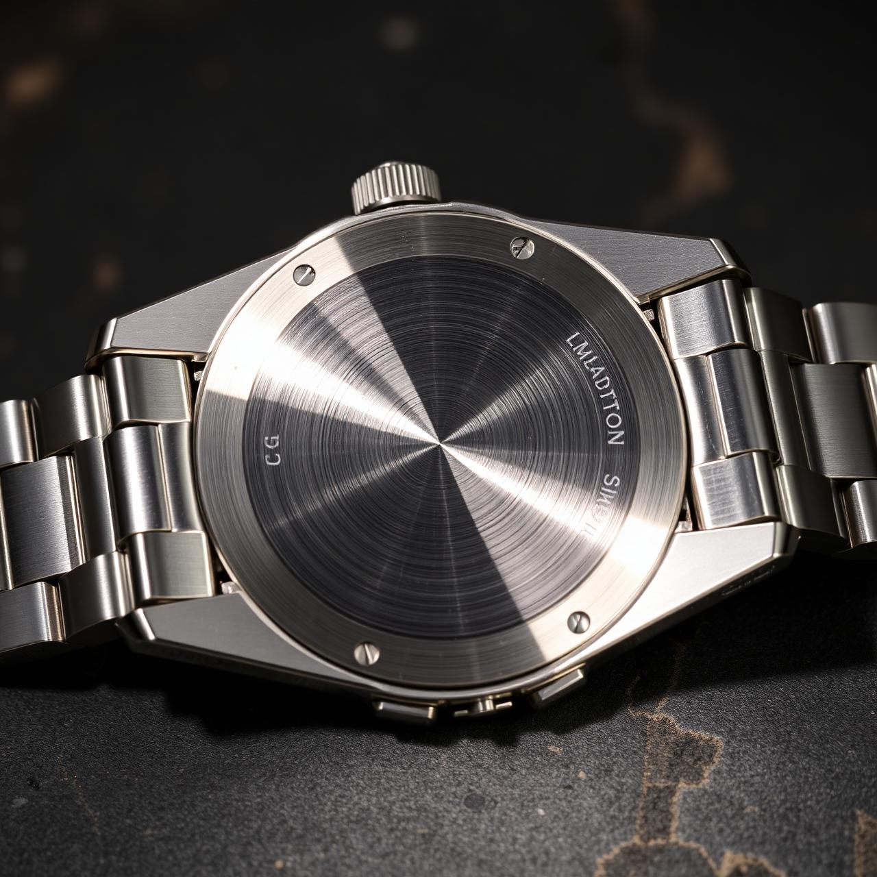 Caseback — numbered 01 / 50